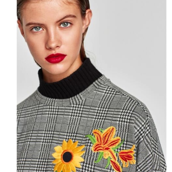 Zara Sweater Sweatshirt Top size S - Picture 4 of 8